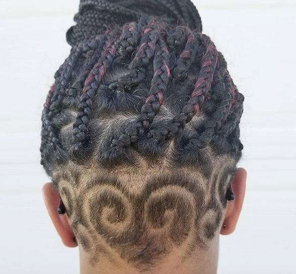 We Found The Best Braid and Loc Undercuts Instagram Has To Offer
